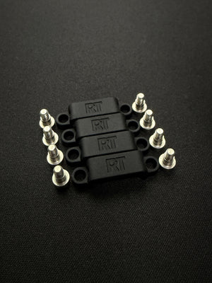 Cable holder M3 KIT Black (4pc.)