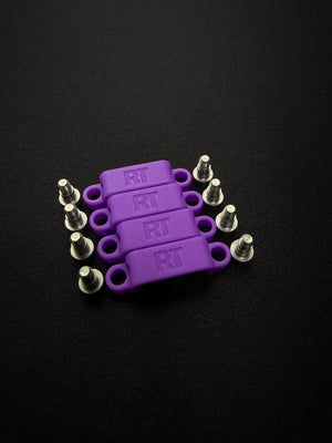 Cable holder M3 KIT Purple (4pc.)