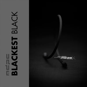 Blackest-Black Cable Sleeves MDPC-X MEDIUM 4m