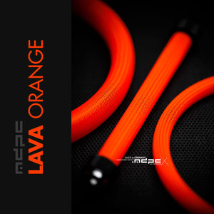 Lava-Orange Cable Sleeves MDPC-X BIG 3m